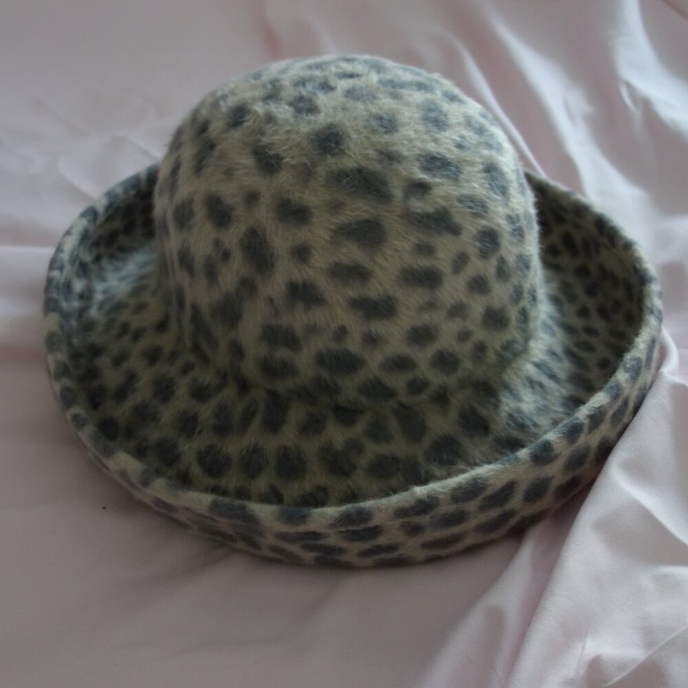 Eric Javits New York Animal Print Bowler-Style Hat